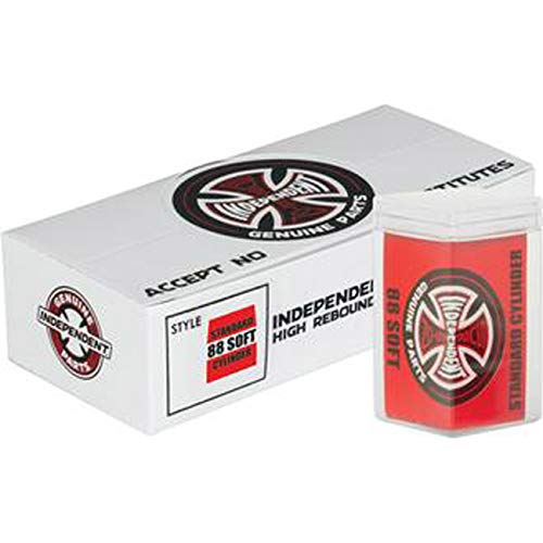 Independent Bushings Standard Cylinder Soft 88A 2x Set Red-O/S Independent Bushings Standard Cylinder Soft 88A 2x Set Red-O/S von Independent