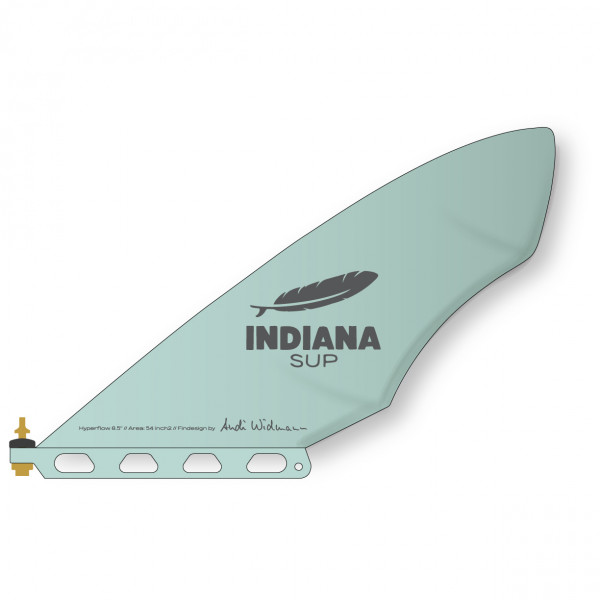Indiana - 8.5'' Hyperflow PA Race Fin Gr 21,6 cm grün von Indiana
