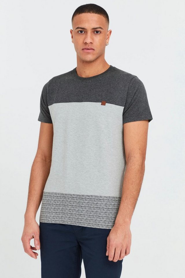 Indicode T-Shirt IDRemmond T-Shirt im Colorblock-Look von Indicode