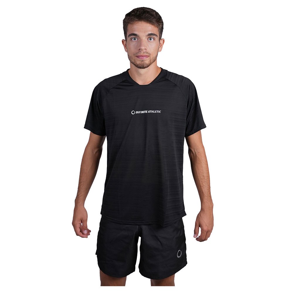 Infinite Athletic Infinite Short Sleeve T-shirt Schwarz 2XL Mann von Infinite Athletic
