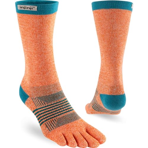 Injinji Damen Trail Midweight Crew Socken, Comet, XS-S Injinji Damen Trail Midweight Crew Socken, Comet, XS-S von Injinji