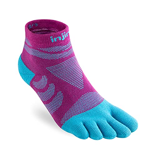 Injinji Damen Ultra Run Mini-Crew Socken, Jam, XS-S Injinji Damen Ultra Run Mini-Crew Socken, Jam, XS-S von Injinji