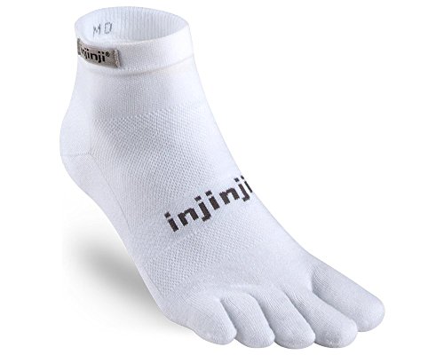 Injinji Herren Run Lightweight Mini Crew Toesocks Injinji Herren Run Lightweight Mini Crew Toesocks von Injinji