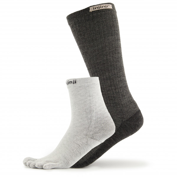 Injinji - Liner+Hiker - Wandersocken Gr L/XL grau Injinji - Liner+Hiker - Wandersocken Gr L/XL grau von Injinji