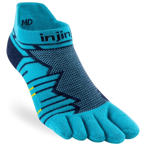 Injinji - Run Technical No Show - Laufsocken Gr XL blau Injinji - Run Technical No Show - Laufsocken Gr XL blau von Injinji