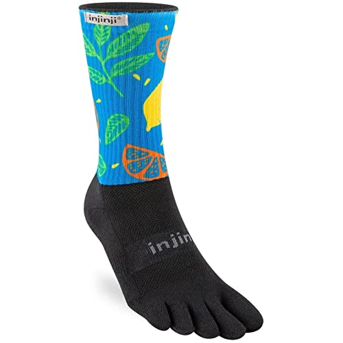 Injinji Spectrum Trail Midweight Citrus L Injinji Spectrum Trail Midweight Citrus L von Injinji