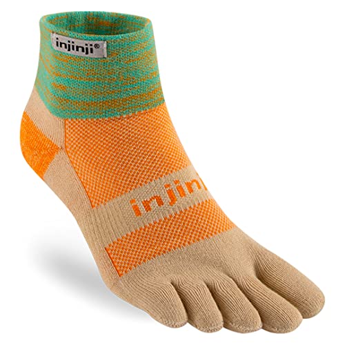 Injinji Trail/MW/MC/Coolmax/WHE - Teensokken - Unisex - wheat Injinji Trail/MW/MC/Coolmax/WHE - Teensokken - Unisex - wheat von Injinji
