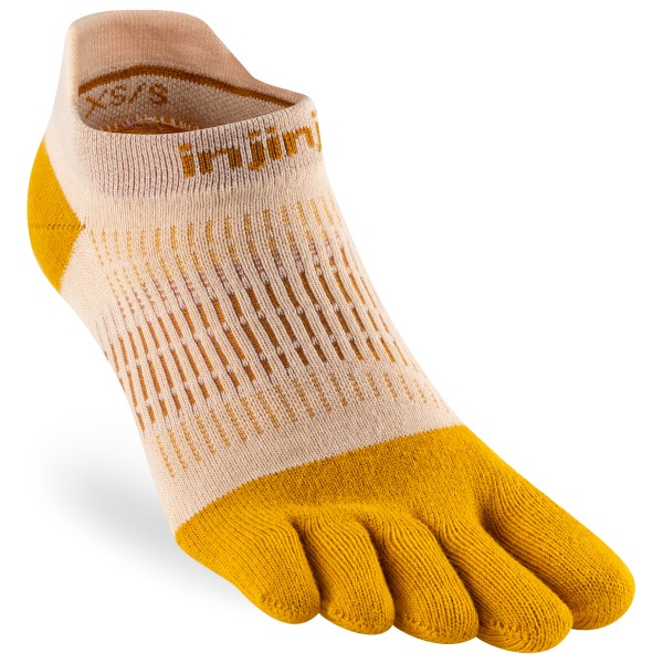 Injinji - Women's Run Lightweight No-Show - Laufsocken Gr XS/S beige Injinji - Women's Run Lightweight No-Show - Laufsocken Gr XS/S beige von Injinji