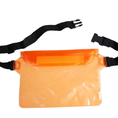 Inkoby Orange Handy wasserdichte Tasche Crossbody Schwimmen Wasserdicht Outdoor Drifting Seal von Inkoby