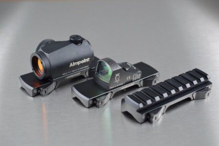 Innomount Slight Long Montagesystem: Aimpoint Micro / Holosun, Waffenmodell: Merkel Innomount Slight Long Montagesystem: Aimpoint Micro / Holosun, Waffenmodell: Merkel von Innomount