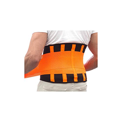 InnovaGoods IG116400 Sportgürtel für Korrektur und Schlankheit, Unisex, Erwachsene, Orange, L von InnovaGoods