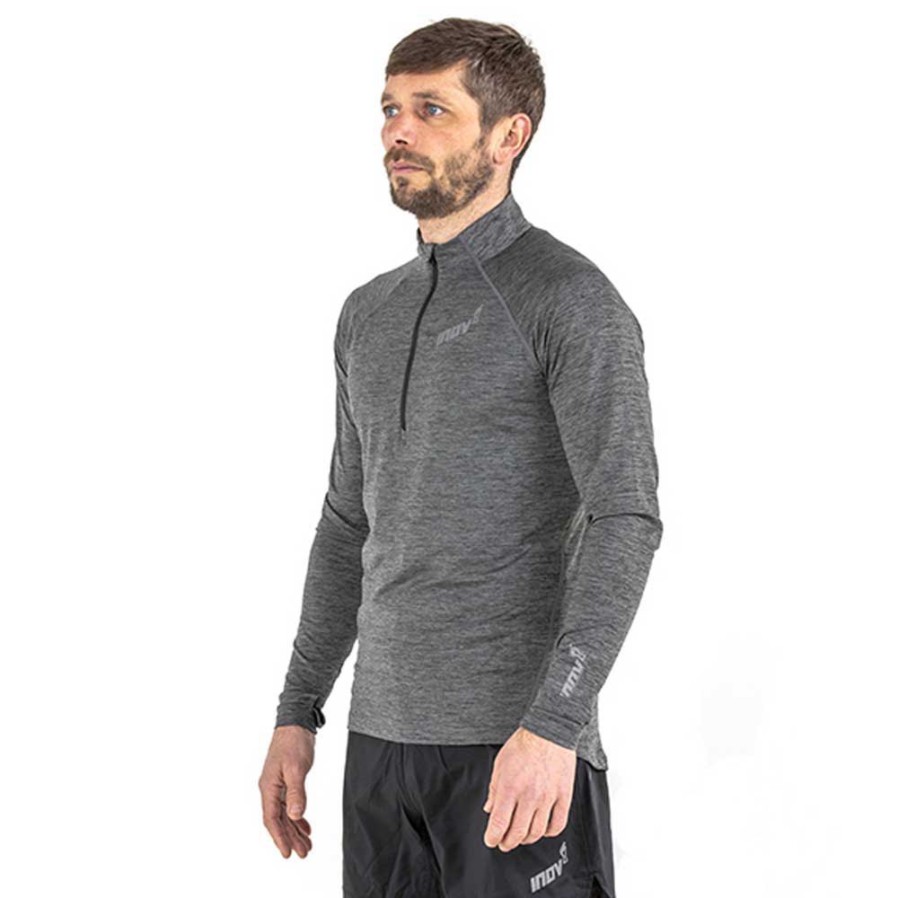 Inov8 Mid Lsz Long Sleeve T-shirt Grau L Mann von Inov8