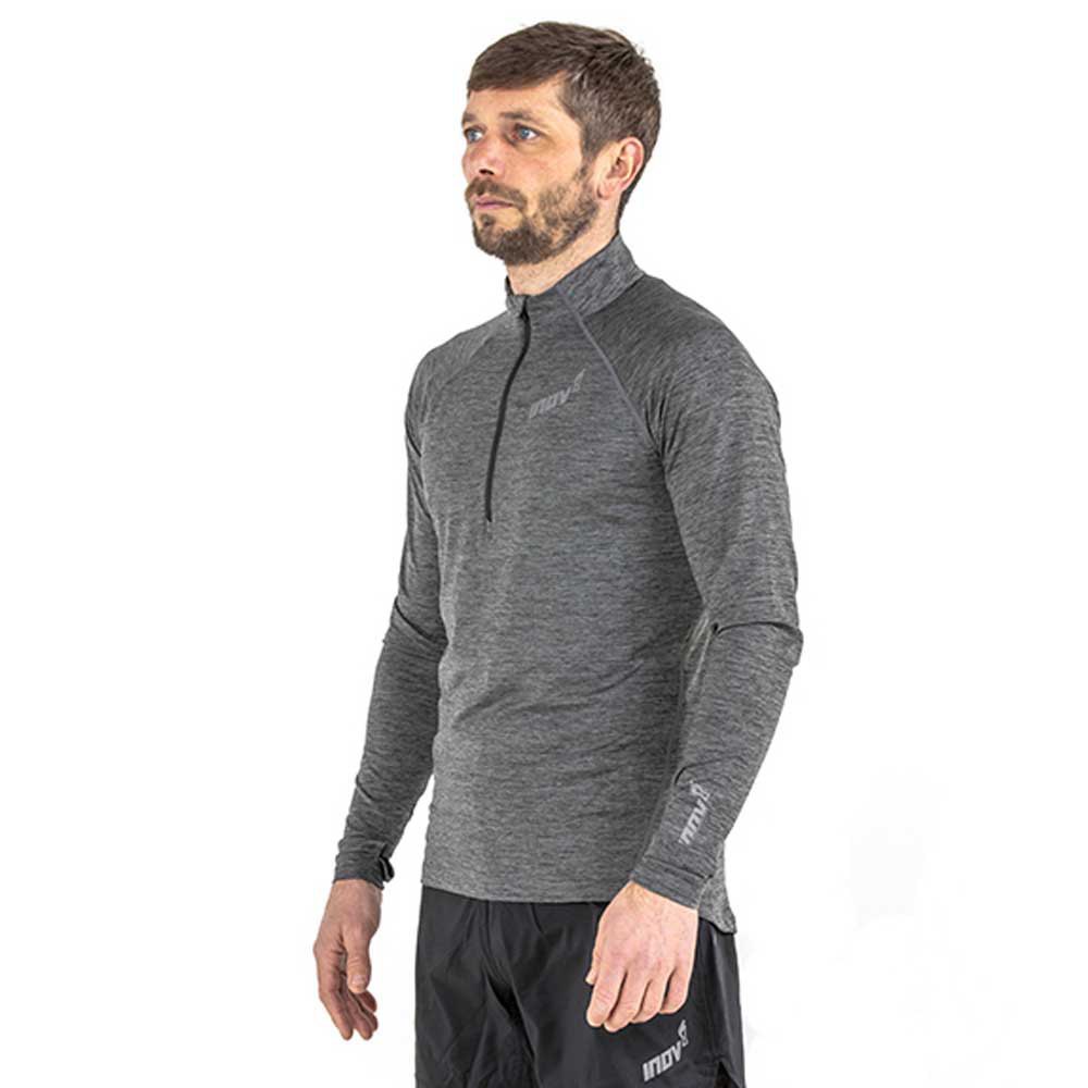 Inov8 Mid Lsz Long Sleeve T-shirt Grau M Mann Inov8 Mid Lsz Long Sleeve T-shirt Grau M Mann von Inov8