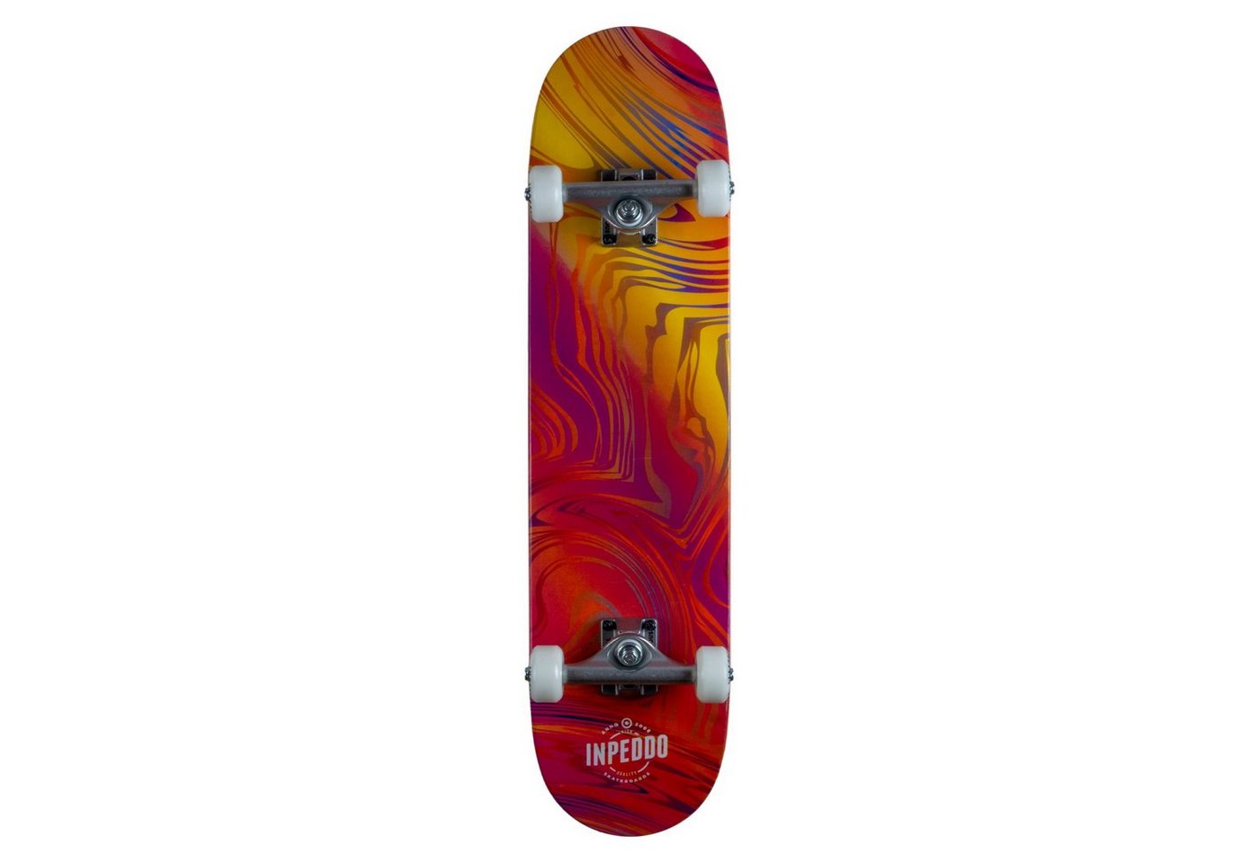 Inpeddo Skateboard Blurred 7.75' (red orange) von Inpeddo