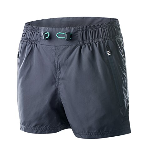 IQ Damen Jome Wmns Shorts, Iron Gate/Biscay Green, M von Intelligence Quality