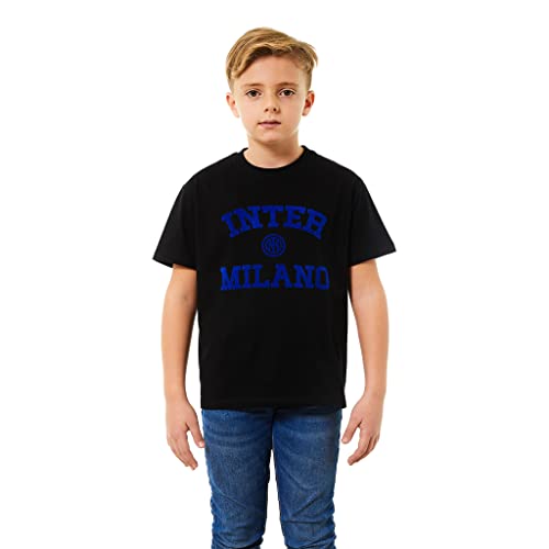 FC Internazionale Milano S.p.A. T-Shirt Kinder und Jungen, Nero, 6 Jahre von Inter