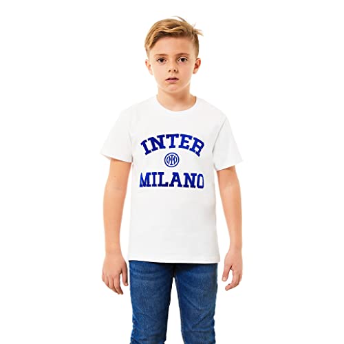 FC Internazionale Milano S.p.A. T-Shirt für Mädchen und Mädchen, Bianco, 12 Jahre von Inter