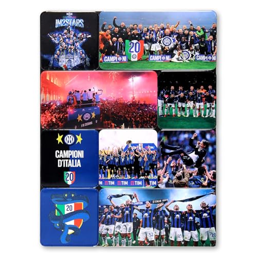 Inter, IM Set MAGNETI Campioni d'Italia 2023/24 Kinder, schwarz-hellblau, OneSize Inter, IM Set MAGNETI Campioni d'Italia 2023/24 Kinder, schwarz-hellblau, OneSize von Inter