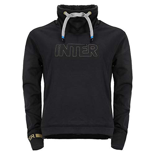 Inter Offer Sweatshirt mit hohem Kragen, Damen, Damen, Jacke, INTFE865, Schwarz, L Inter Offer Sweatshirt mit hohem Kragen, Damen, Damen, Jacke, INTFE865, Schwarz, L von Inter