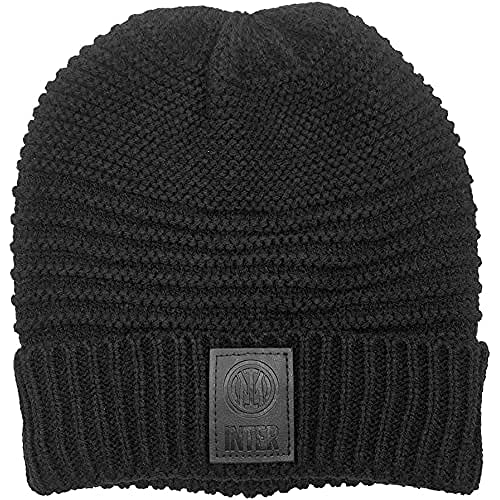 Inter, Unisex-Mütze, Erwachsene, Schwarz, S-XL Inter, Unisex-Mütze, Erwachsene, Schwarz, S-XL von Inter