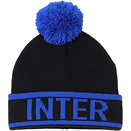 Inter , Unisex-Hut für Erwachsene, Schwarz, Free Size (S-XL) von Inter