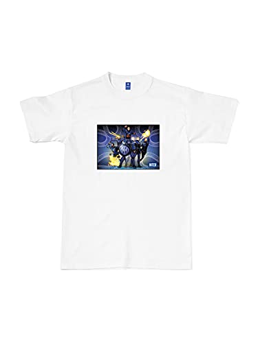 Inter GIL S.R.L Champs In The Usa T-Shirt Unisex - Erwachsene, Unisex, T-Shirt, USA_CH_01, weiß, L von Inter