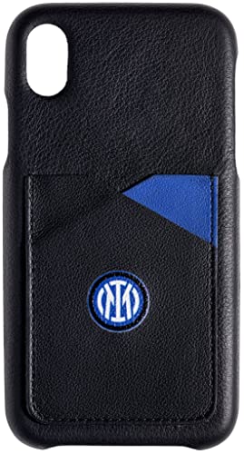 Inter Hi Tech Artisans Schutzhülle für iPhone XS Max, offizielles FC, Handyhülle mit Taschen, Schutzhülle aus echtem Leder, Schwarz und Blau, Handgefertigt in Italien, neues Logo, stoßfest Inter Hi Tech Artisans Schutzhülle für iPhone XS Max, offizielles FC, Handyhülle mit Taschen, Schutzhülle aus echtem Leder, Schwarz und Blau, Handgefertigt in Italien, neues Logo, stoßfest von Inter