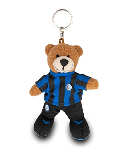 Inter Offizieller F.C Keyring Schlüsselanhänger mit Plüsch, Logo, 10 cm, 41713, beige Inter Offizieller F.C Keyring Schlüsselanhänger mit Plüsch, Logo, 10 cm, 41713, beige von Inter