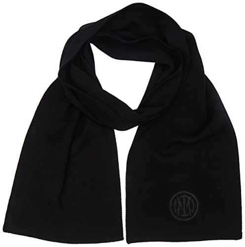 Inter , Schal mit 3D-Stickerei, offizielles Merchandising-Produkt, Schwarz, Einheitsgröße Inter , Schal mit 3D-Stickerei, offizielles Merchandising-Produkt, Schwarz, Einheitsgröße von Inter