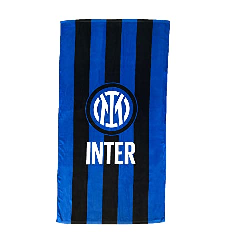 Inter Strandtuch aus Schaumstoff, 90 x 170, Logo, 100% Baumwolle, offizielles Produkt, Nerazzurra Grafik Inter Strandtuch aus Schaumstoff, 90 x 170, Logo, 100% Baumwolle, offizielles Produkt, Nerazzurra Grafik von Inter