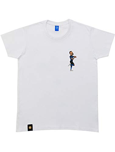 GIL T-Shirt Hero Vidal, Unisex - Erwachsene, Weiß, M von Inter