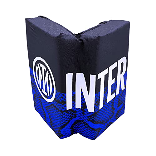 Inter Unisex – Erwachsene Stadion-Buchkissen, Logo, Stadionkissen, Schriftzug schwarz/blau, Einheitsgröße von Inter