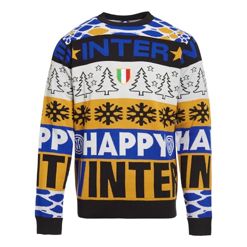 Inter Weihnachtspullover Unisex - Erwachsene von Inter