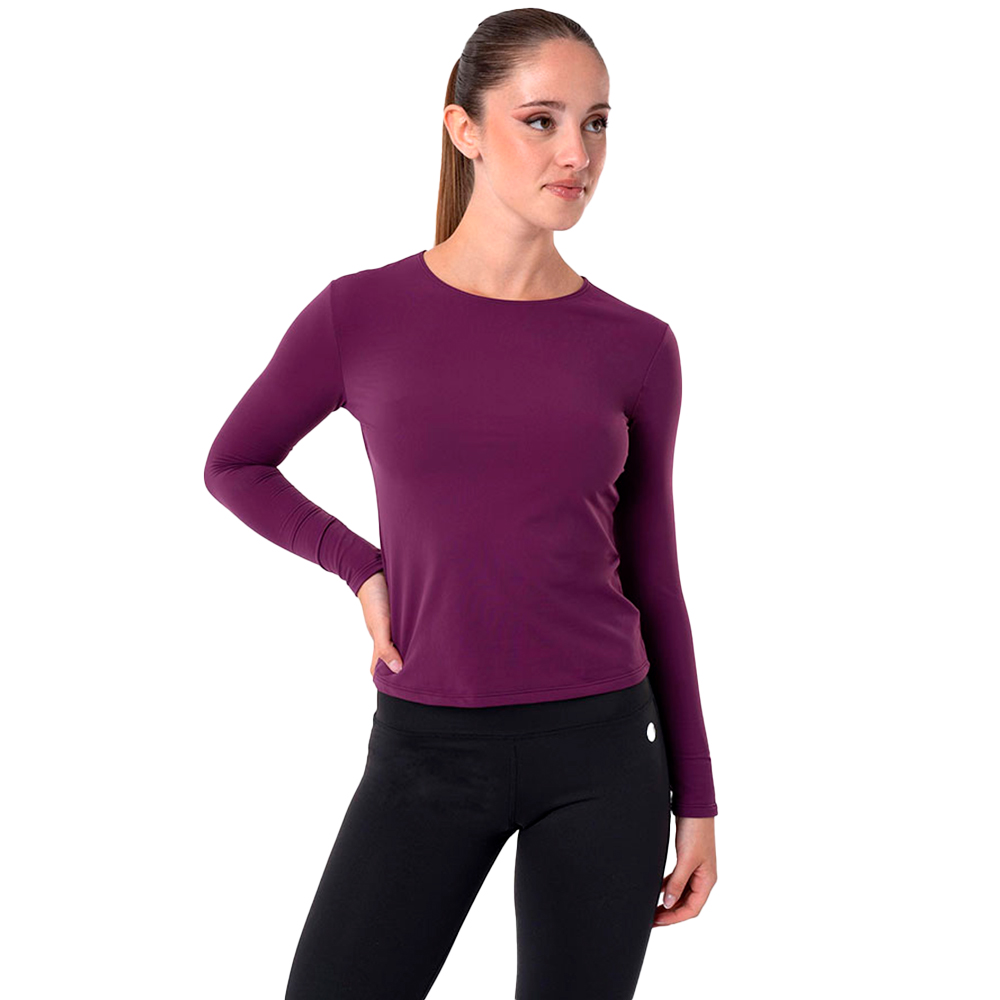 Intermezzo Bony Long Sleeve T-shirt Lila S Frau von Intermezzo