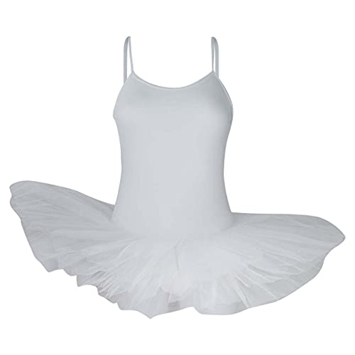 Intermezzo Damen Ballett Body Tutu 3152 Loverstraptu - Farbe: Weiß (001) - Größe: L von Intermezzo