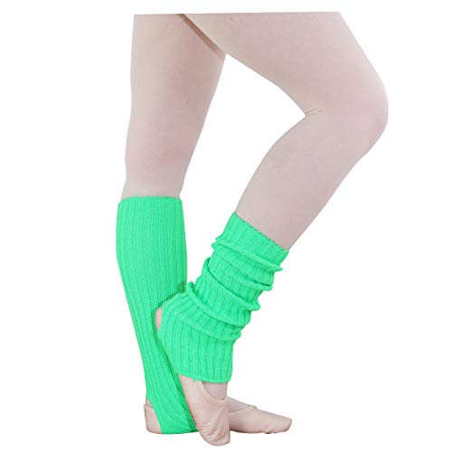 Intermezzo Damen Leg-Warmers 2010 Precal - Farbe: Mint Neon (032) - Länge: 40 cm von Intermezzo