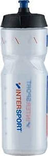Intersport Unisex – Erwachsene Promo Trinkflasche, Transparent, 0.8 von Intersport