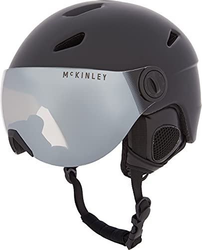 Intersport Unisex – Erwachsene Pulse S2 Visor Hs-01 Ski-Helm, Black, M von Intersport