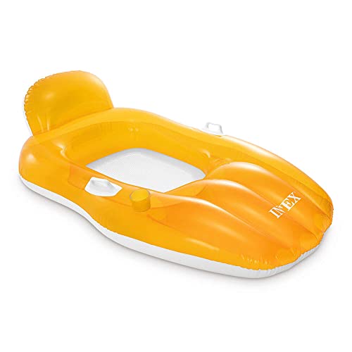 Intex 56805EU - Aufblasbarer Stuhl Relax mit Rückenlehne, Vinyl, Mehrfarbig, 163x104 cm Intex 56805EU - Aufblasbarer Stuhl Relax mit Rückenlehne, Vinyl, Mehrfarbig, 163x104 cm von Intex