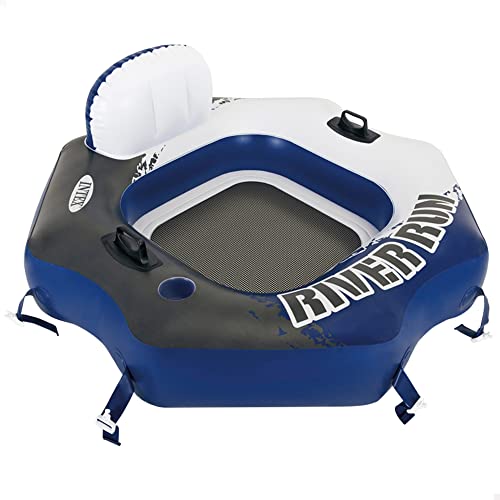 Intex 58854EU - Aufblasbarer Schwimmring River Run, Vinyl, Mehrfarbig, 130x126 cm Intex 58854EU - Aufblasbarer Schwimmring River Run, Vinyl, Mehrfarbig, 130x126 cm von Intex