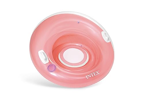 Intex 58883NP - SIT 'N LOUNGES - Aufblasbarer Schwimmring Poolsessel - Rosa von Intex