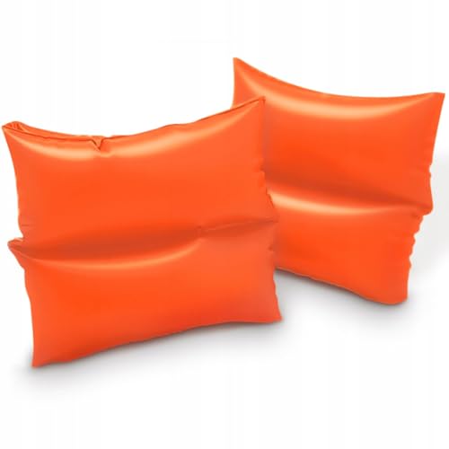 Intex 59640EU - Aufblasbare Schwimmflügel Orange, Vinyl, Orange, 19x19 cm Intex 59640EU - Aufblasbare Schwimmflügel Orange, Vinyl, Orange, 19x19 cm von Intex