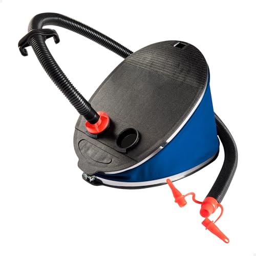 Intex 68610E Giant Bellows Fußpumpe - Luftpumpe - 30 cm - Mit 3 Düsenaufsätze Schwarz Intex 68610E Giant Bellows Fußpumpe - Luftpumpe - 30 cm - Mit 3 Düsenaufsätze Schwarz von Intex