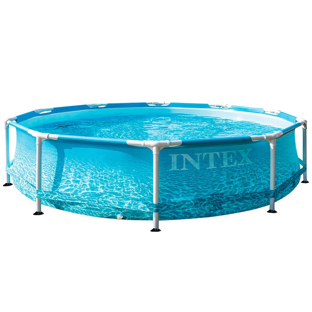 Intex Beachside Metal Frame Pool 305x76 Cm Blau 305 x 76 cm Intex Beachside Metal Frame Pool 305x76 Cm Blau 305 x 76 cm von Intex