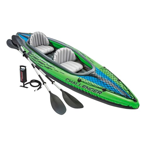 Intex Schlauchboot/aufblasbares Kajak, Grün, 351 x 76 x 38 cm Intex Schlauchboot/aufblasbares Kajak, Grün, 351 x 76 x 38 cm von Intex