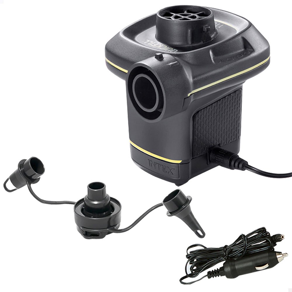 Intex Electric Inflation Pump With Adaptors Schwarz Intex Electric Inflation Pump With Adaptors Schwarz von Intex