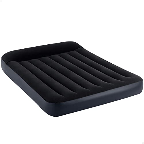 Intex Erwachsene Luftmatratze Classic mit Fiber-tech und Eingebaute Elektrische Pumpe, Blue/Black, One Size, 64148 Intex Erwachsene Luftmatratze Classic mit Fiber-tech und Eingebaute Elektrische Pumpe, Blue/Black, One Size, 64148 von Intex