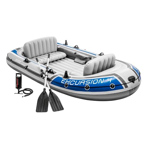 Intex Excursion 4 Set Schlauchboot - 315 x 165 x 43 cm - 3-teilig - Mehrfarbig Intex Excursion 4 Set Schlauchboot - 315 x 165 x 43 cm - 3-teilig - Mehrfarbig von Intex