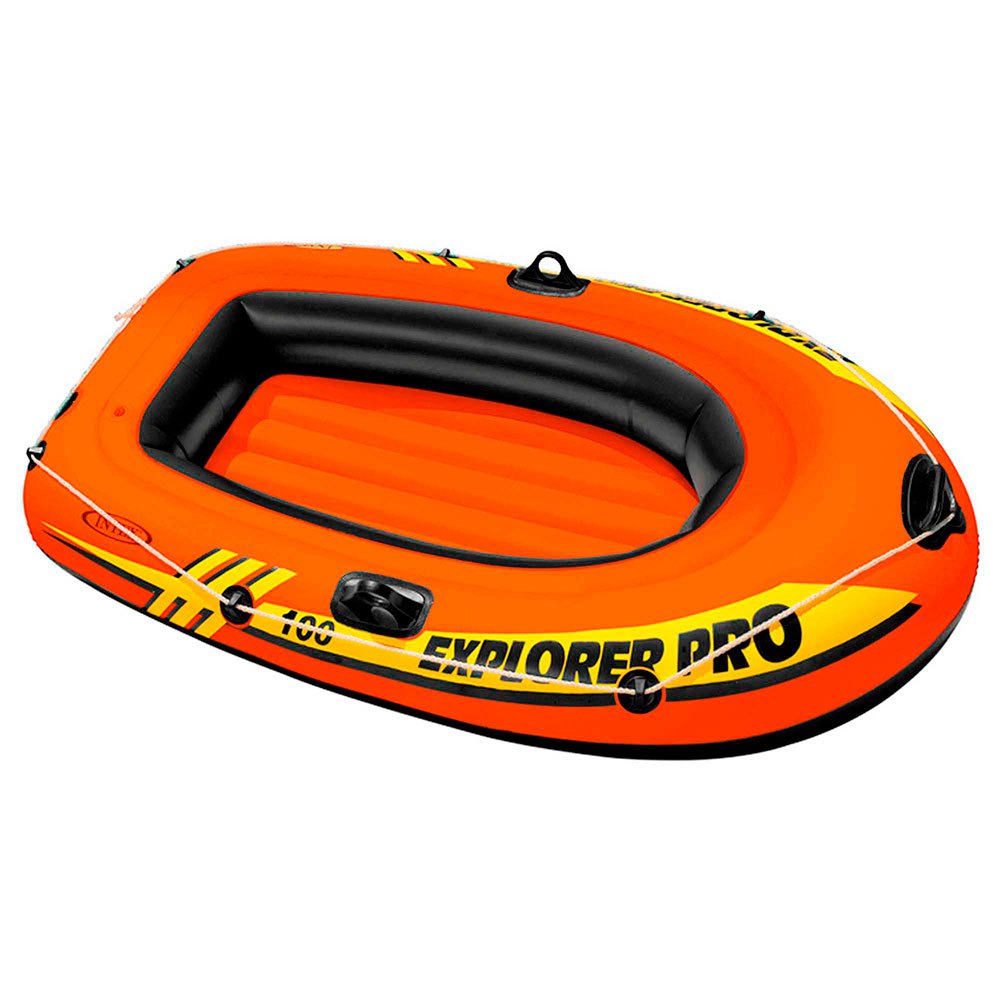 Intex Explorer Pro 100 Inflatable Boat Orange 1 Place Intex Explorer Pro 100 Inflatable Boat Orange 1 Place von Intex