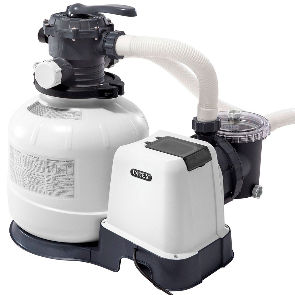 Intex Krystal Clear Sand Filter Pump 10.500l/h Weiß von Intex